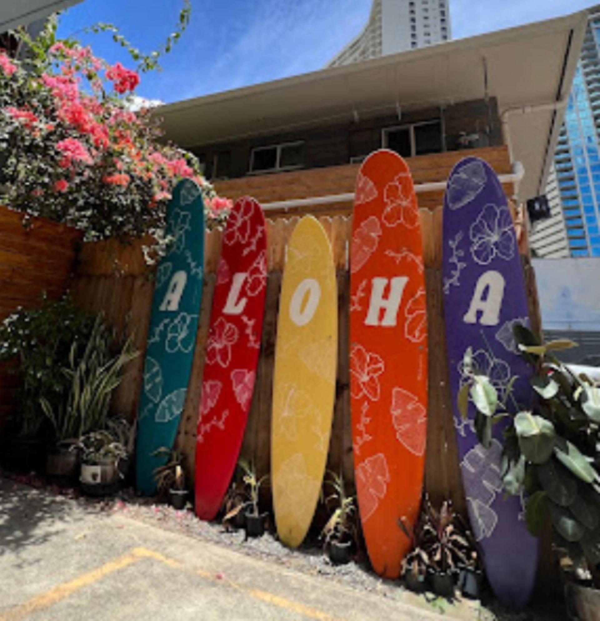 Honu Waikiki By Aloh Hostel Honolulu Ngoại thất bức ảnh